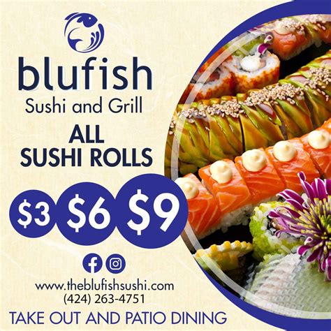 Blufish Sushi.